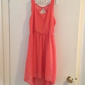 Salmon Colored cocktail dress